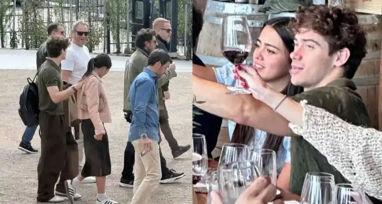 Franco colapinto y Maia Reficco en Buenos Aires