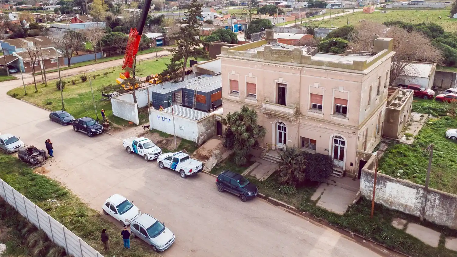 En Quequén. Se encara una obra para mejorar las instalaciones de la comisaría