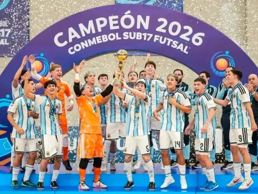 Argentina venció 2 a1 a Brasil y se quedó nuevamente con el título sudamericano. Foto: @Argentina