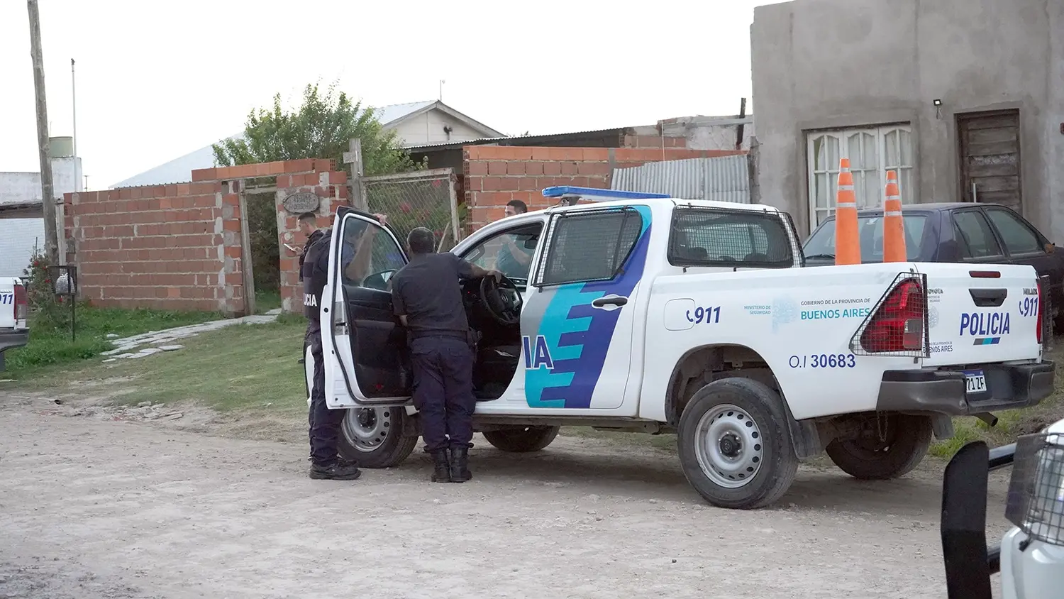 Escenario. Del sangriento episodio en marzo anterior, el inmueble de calle 81 entre 82 y 84