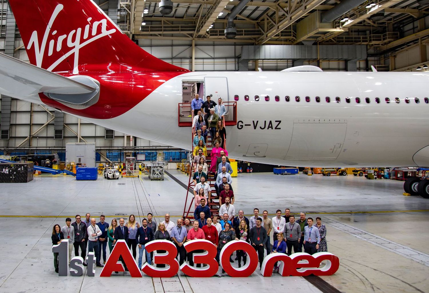 Virgin Atlantic began the first commercial operations of its Airbus A330neo