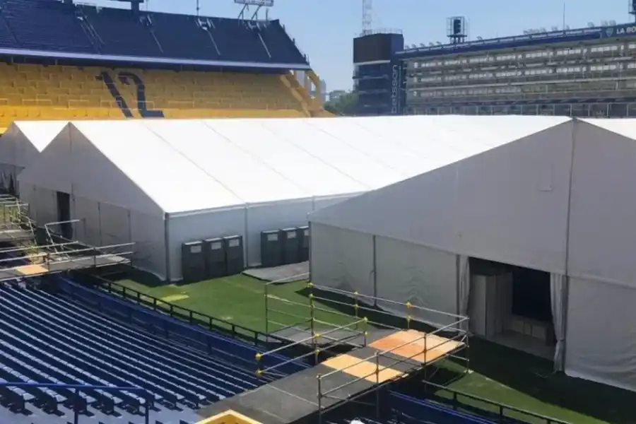 La oposición inspeccionó La Bombonera y dio el ok para que se desarrollen las elecciones el domingo