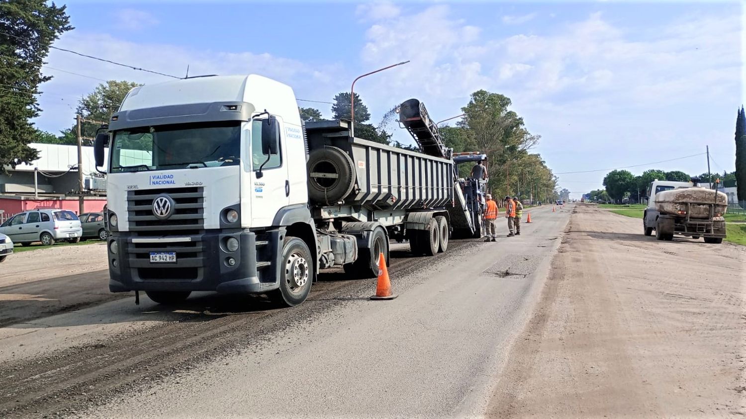 En los tramos intervenidos se produce la reducción de un carril, con paso alternado de a una mano por vez.