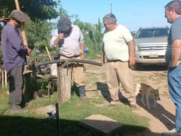 El Senador Otaegui visitó el Sexto Distrito y recorrió las obras viales