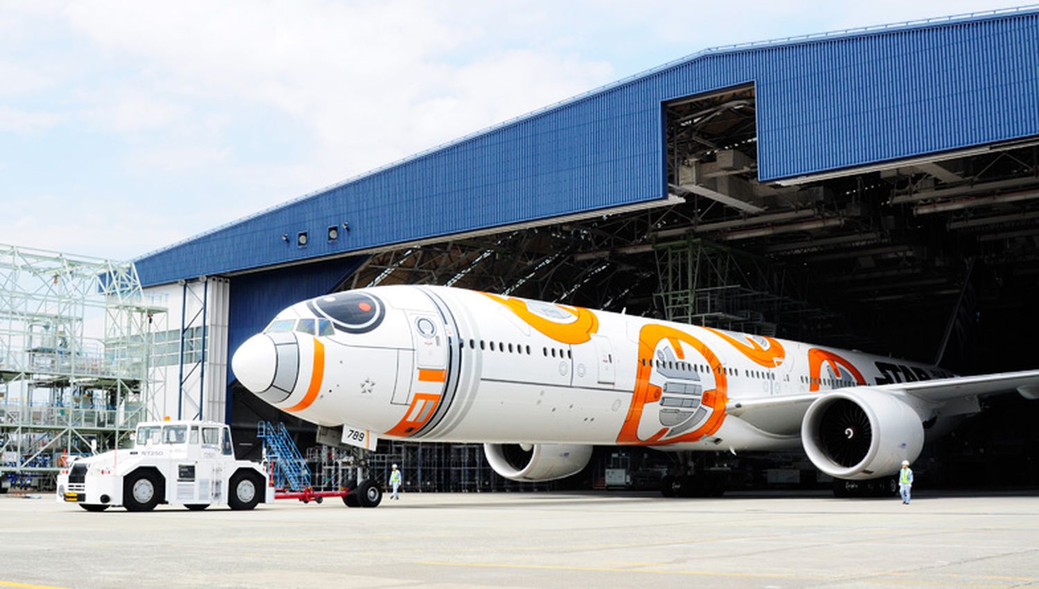 All Nippon Airways comenzó a eliminar los liveries de Star Wars de sus aviones