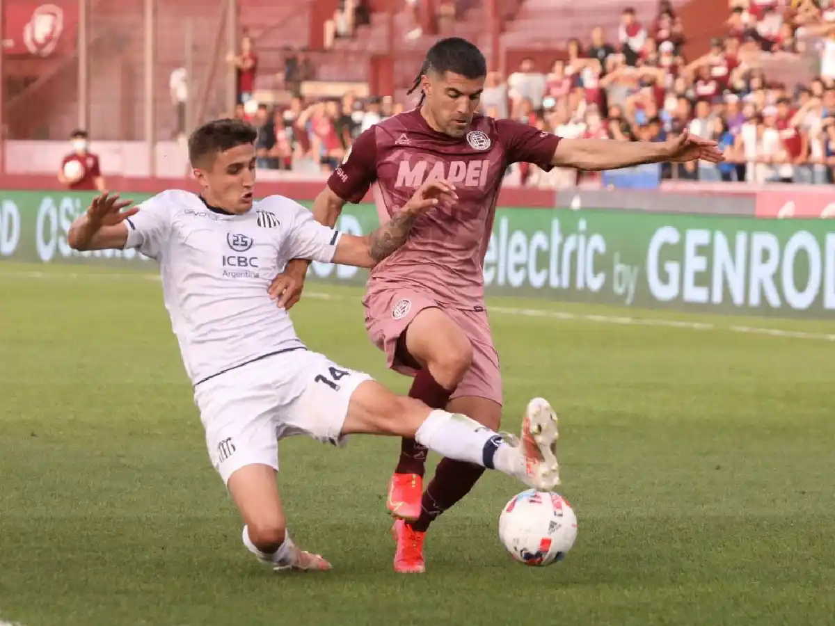 En un partidazo, Lanús lo remontó y empató con Talleres