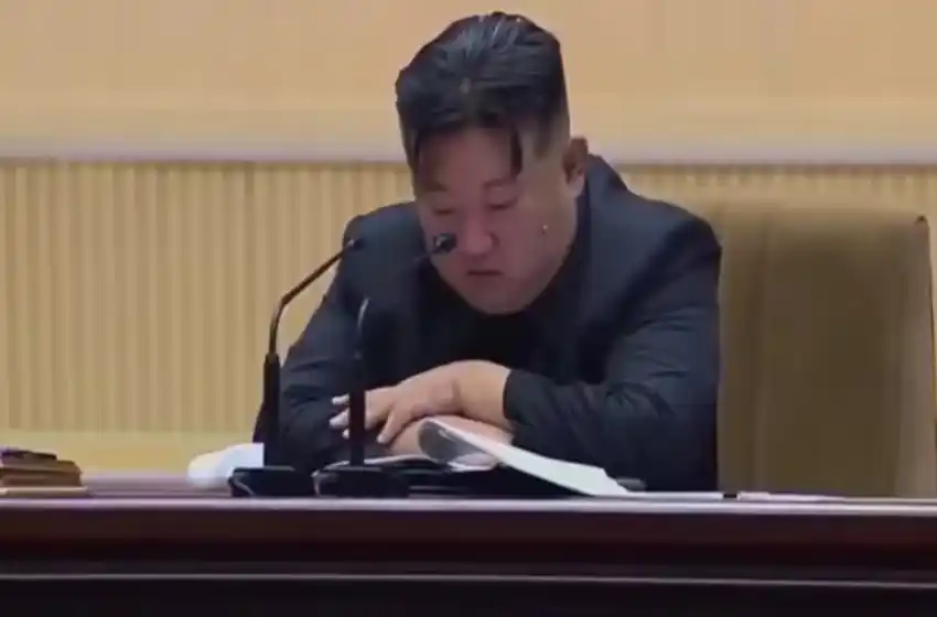 El líder de Corea del Norte se largó a llorar mientras le pedía a las mujeres que tengan más bebés