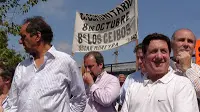 Lanús: Scioli participa de la "Ronda de Trabajo y Producción" con Díaz Pérez