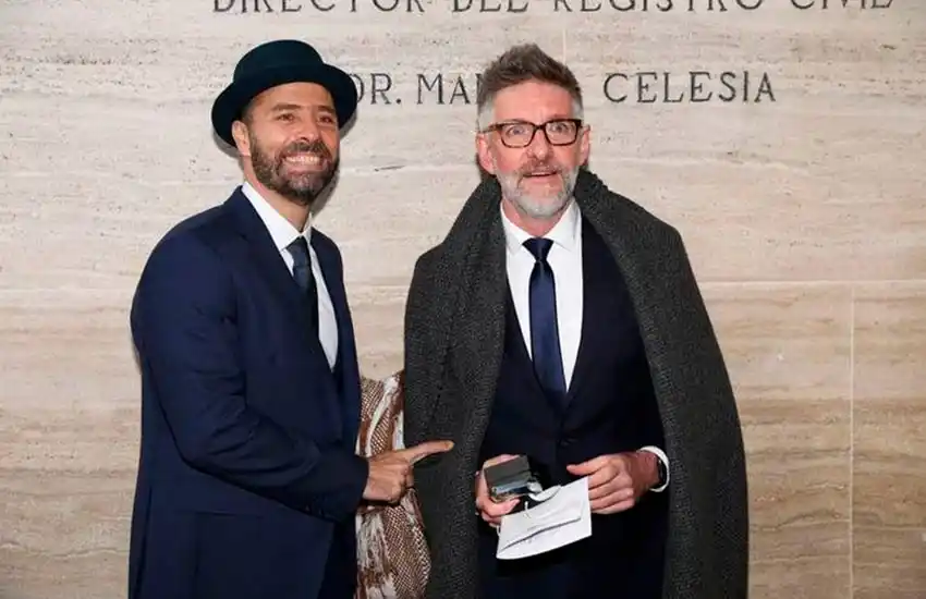 Se casó Luis Novaresio con Braulio Bauab: “No paré de llorar»