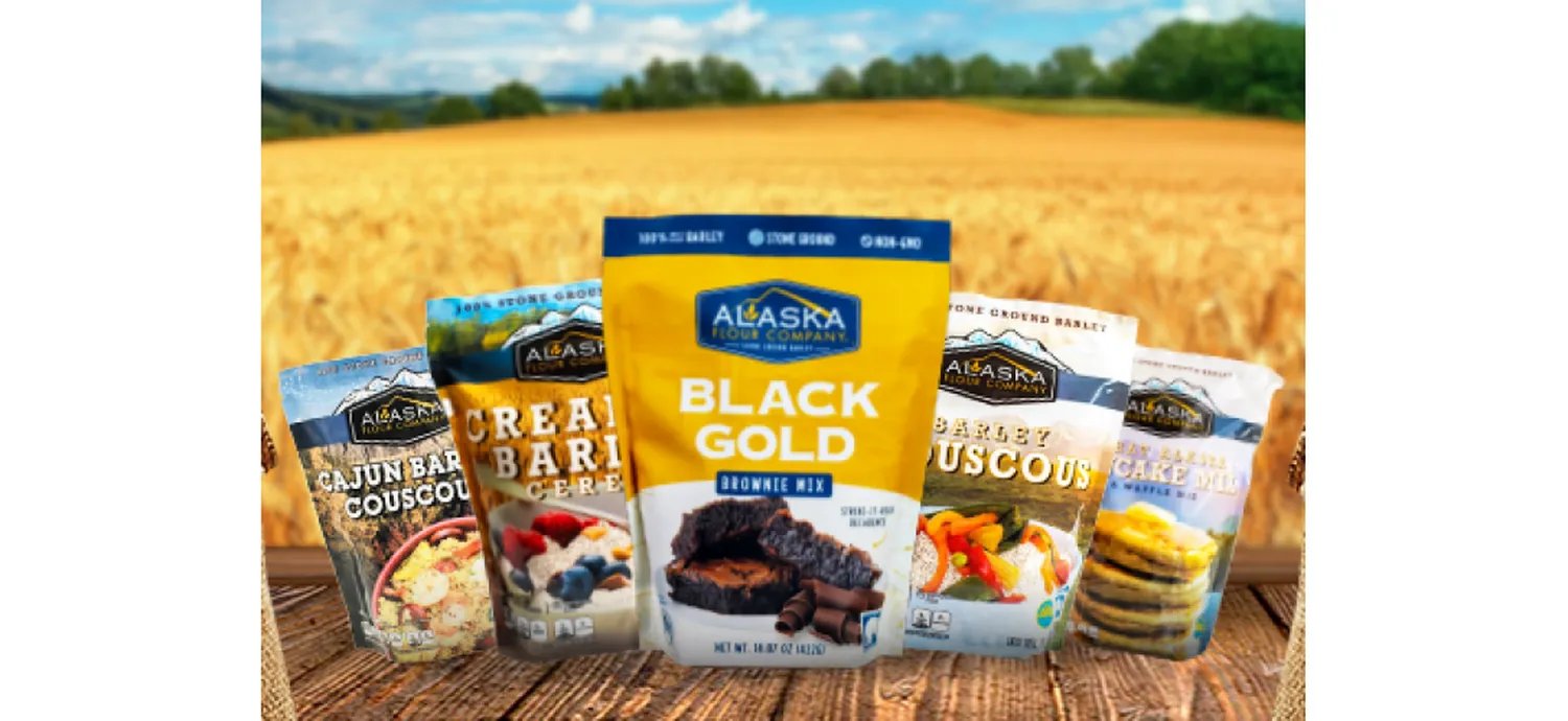 Alaskan barley flour offers a nutritious and eco-friendly baking alternative.