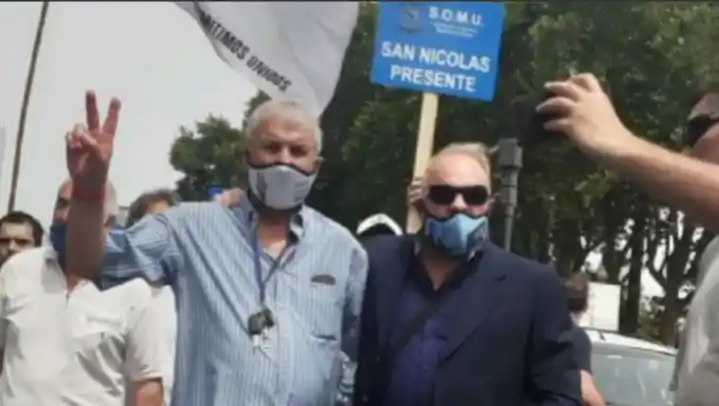 El vocero del "Caballo" Suárez respondió a la feroz interna del SOMU y apuntó contra Macri y Gladys González  