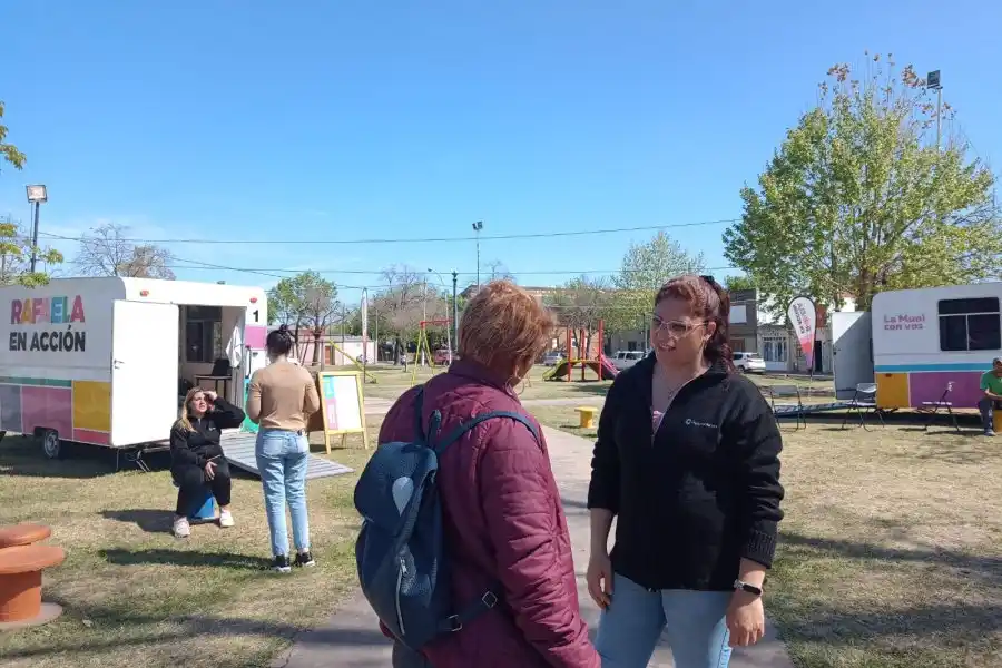 La Secretaría de Hacienda y Finanzas continúa con la atención en Rafaela en Acción