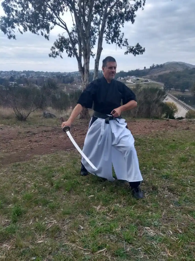 Presentaron el arte de la espada coreana