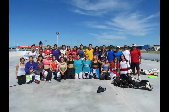 La Selección Femenina Mayor que entrenó en Mar del Plata.