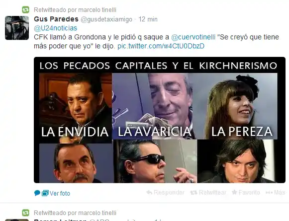 Tinelli quedó afuera de Fútbol para Todos y explotó contra el Gobierno en Twitter