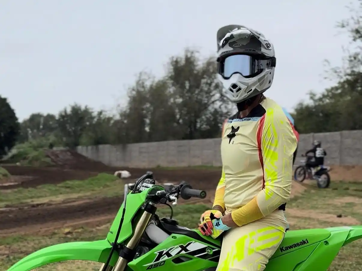 El piloto sanfrancisqueño se viste de verde para que reste del Campeonato Cordobés de Motocross.