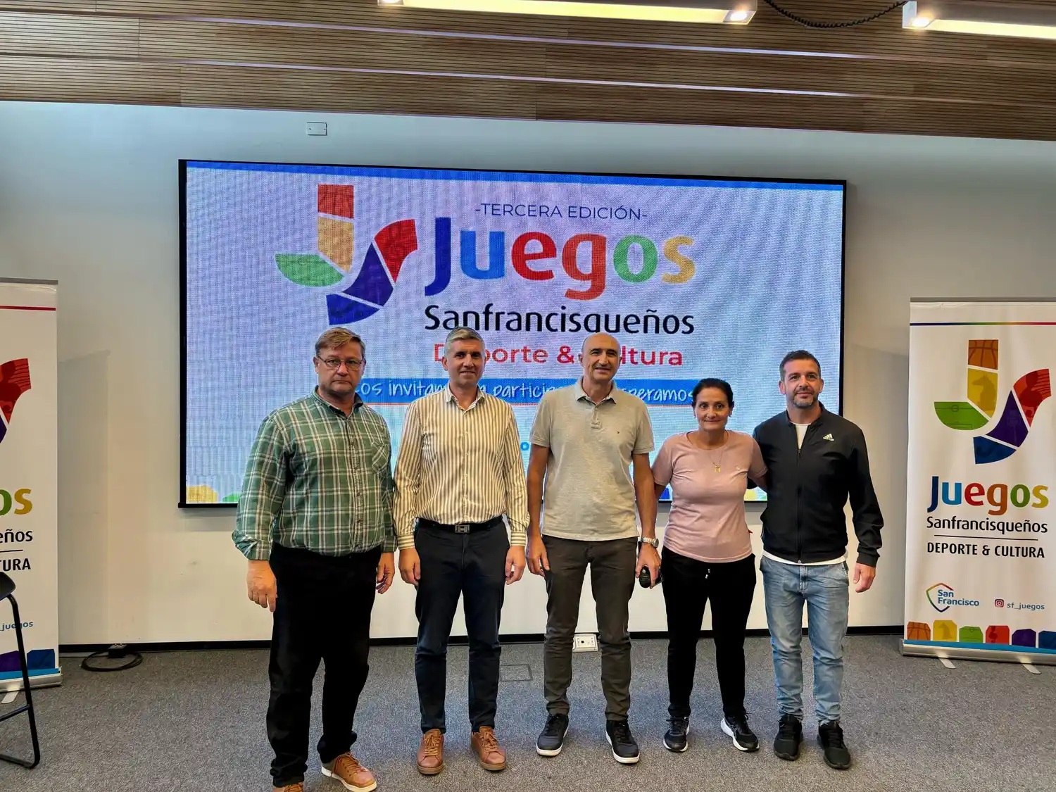 Se presentó la tercera edición de los Juegos Sanfrancisqueños