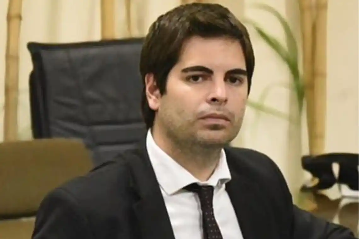 El coordinador de la Secretaría Especializada en Cibercrimen Julio Pérez Carreto