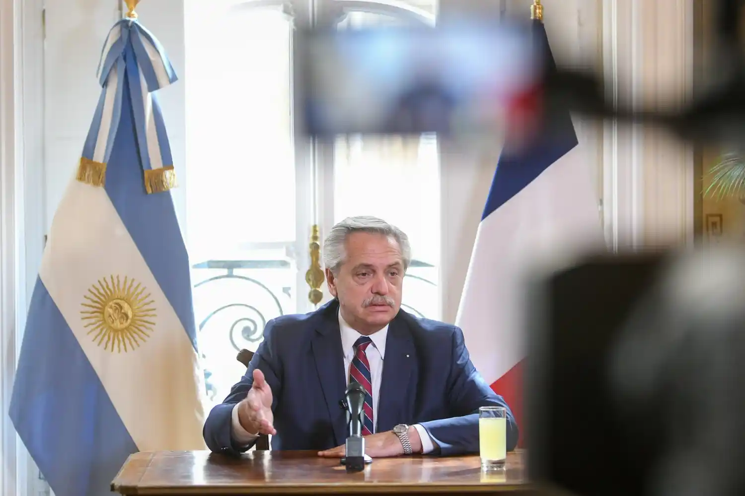 Alberto propuso una suba de retenciones y pidió «la ayuda del Congreso»