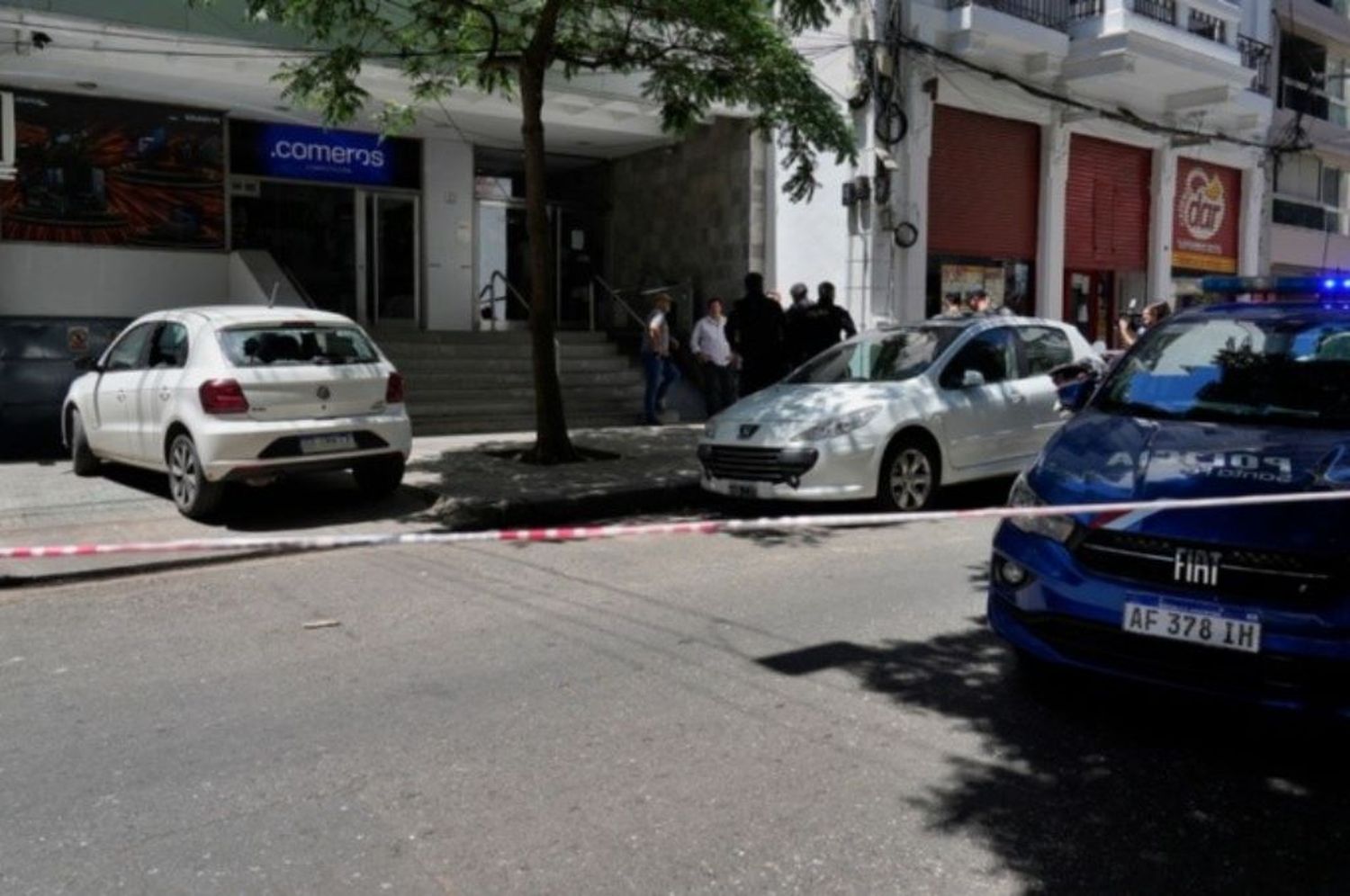 Rosario: un motochorro resultó herido tras un intento de salidera en una financiera