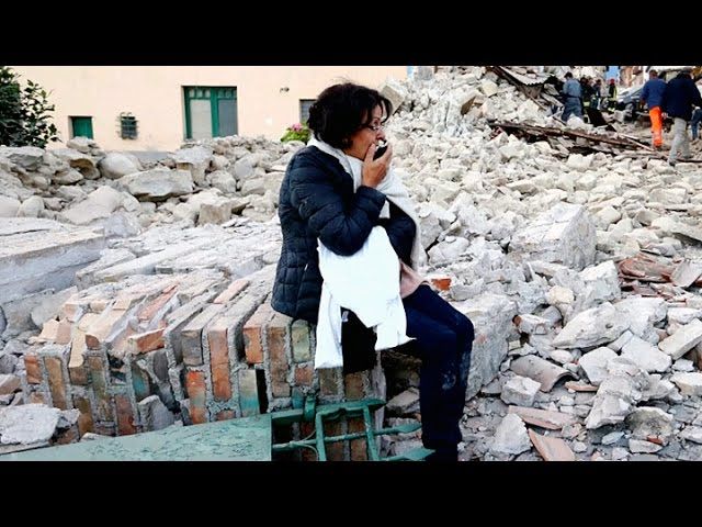 Ya son más de 60 los muertos por el devastador terremoto en Italia