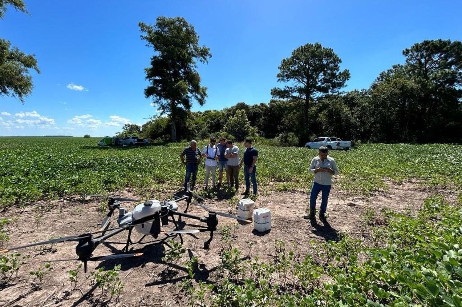 Aumento la demanda de los drones agrícolas por su eficiencia para el uso en el campo.