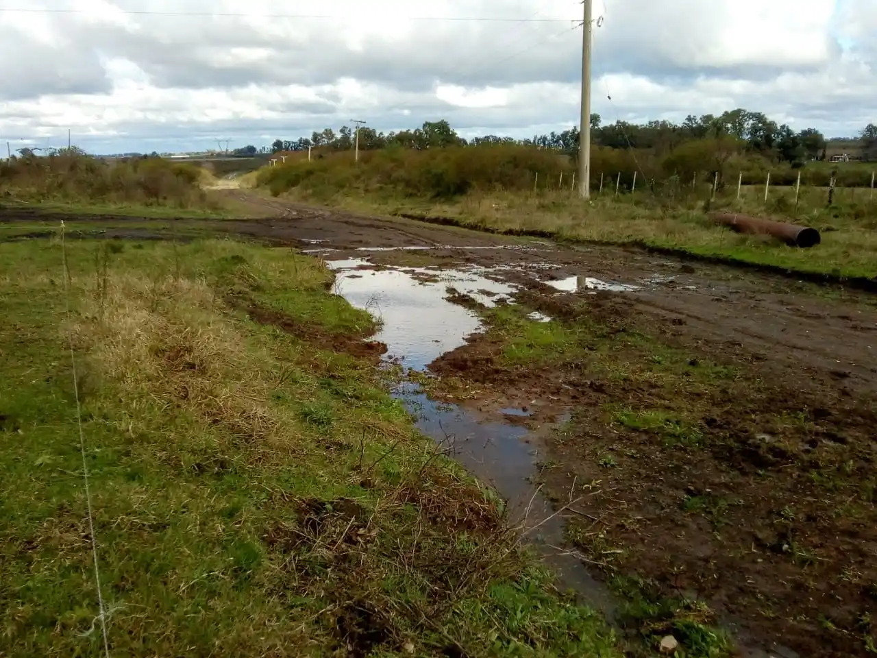 El temporal complicó la red vial secundaria y terciaria en el departamento