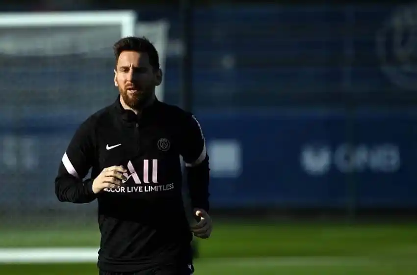 Alarma en la Selección Argentina por la ausencia de Messi en el entrenamiento de PSG