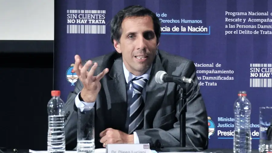 Diego Luciani, uno de los destinatarios de la recusación.