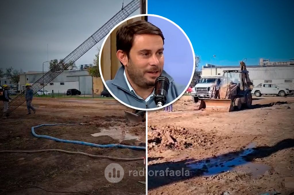 Avanzan las obras para los Juegos Odesur 2026 en Rafaela: "Quedará para uso de todas las instituciones de nuestra ciudad"