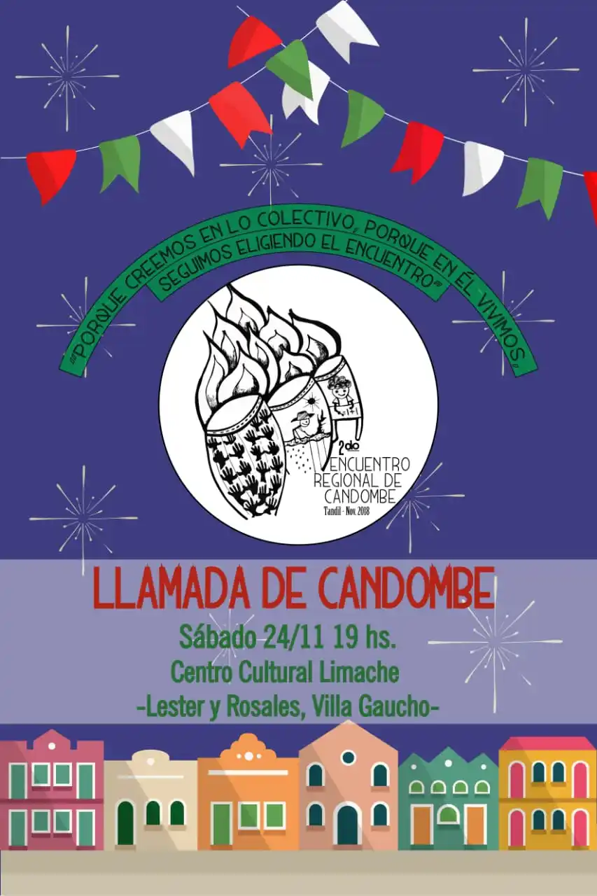 Se realizará la Llamada del 2° Encuentro Regional de Candombe