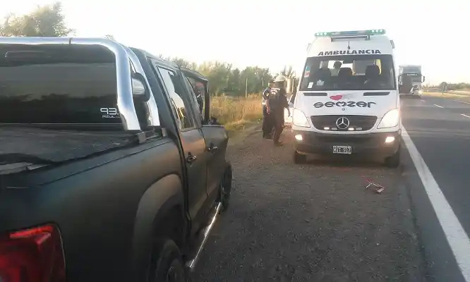 Una pareja y dos menores fueron hospitalizados tras un choque muy cerca de Ceibas