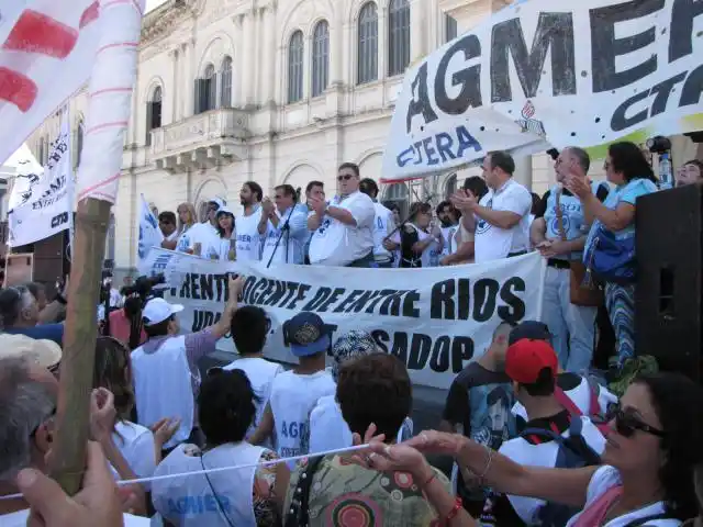 Agmer realiza un Congreso en medio del conflicto 