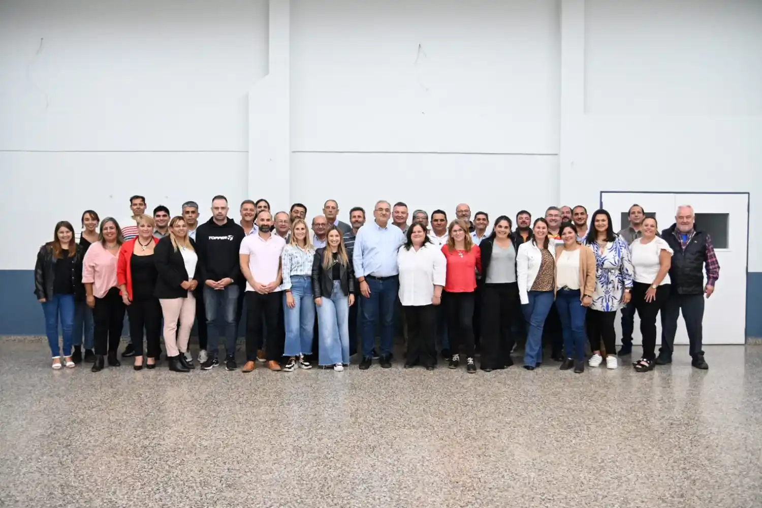 Calvo reunió a todos los candidatos de Unión por el departamento Castellanos