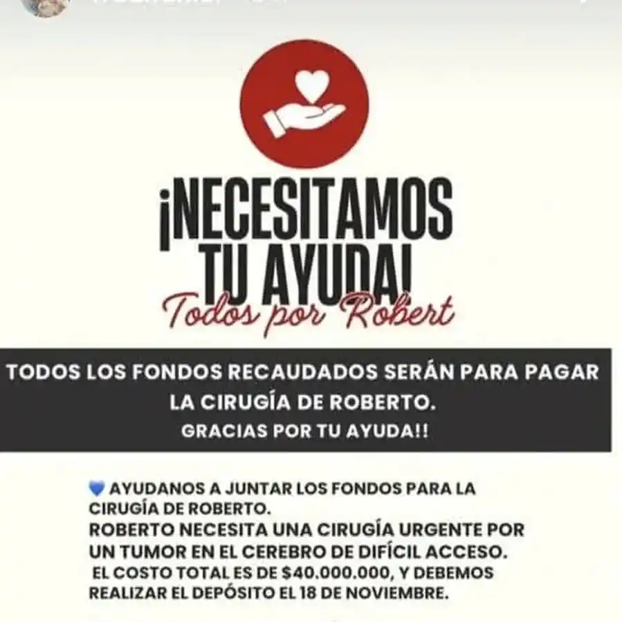 Gualeguay se une para ayudar a Roberto: organizan una colecta solidaria para costear una cirugía urgente