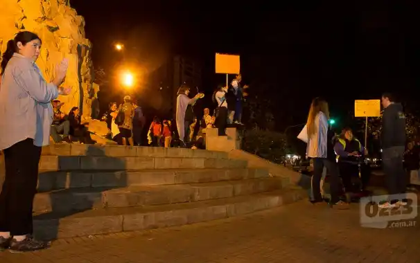 #8N: Escasa convocatoria al cacerolazo convocado por redes sociales 