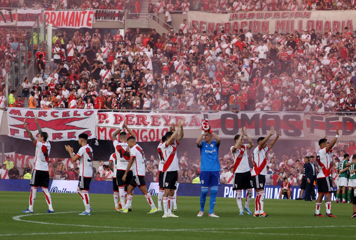 River quiere darle una alegría a su gente.