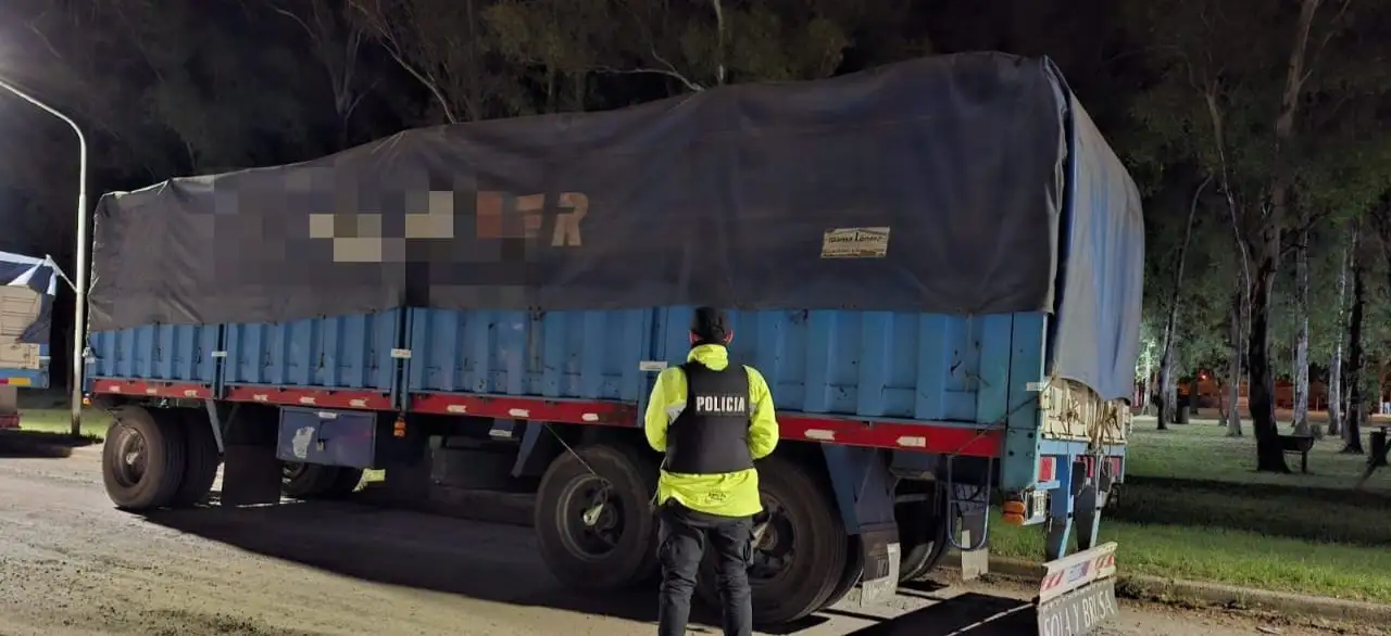 Control en Ruta Nacional 34: secuestraron un acoplado que estaba siendo buscado