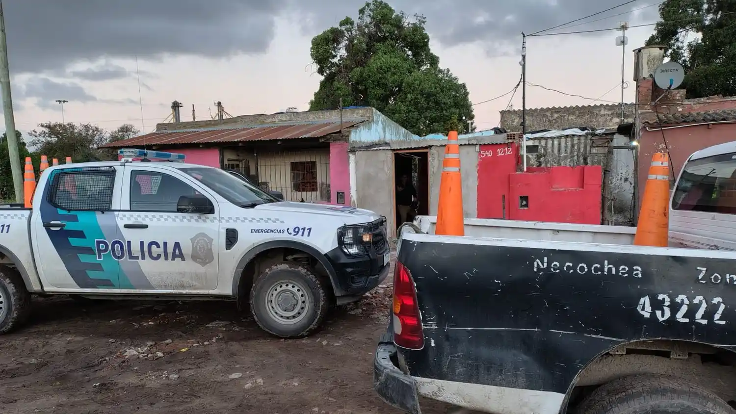Allanamiento. En un domicilio de Quequén, con resultados que permitirían avanzar en la causa judicial