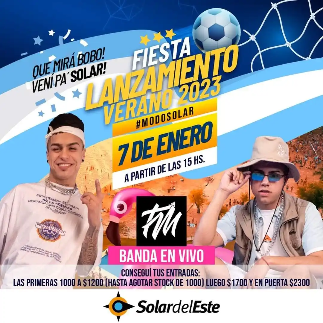 Solar del Este abrirá sus puertas y tendrá la mayor fiesta mundialista de la ciudad