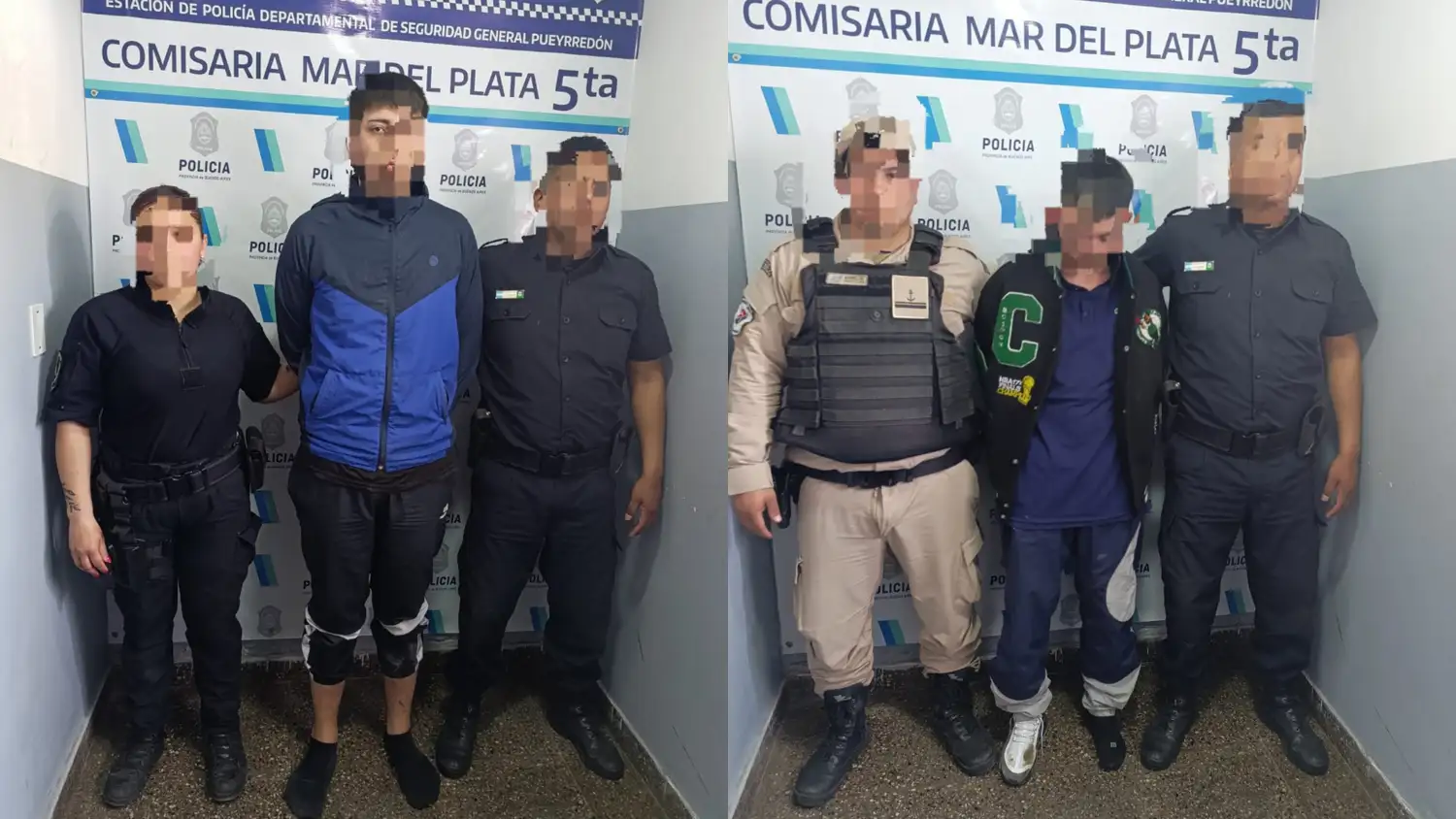 El menor de los dos, de 20 años, fue remitido a la Unidad Penal N° 44 de Batán.