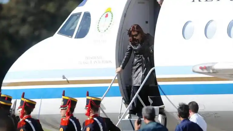 Cristina Kirchner viajó a El Calafate antes de retomar su agenda pública el martes
