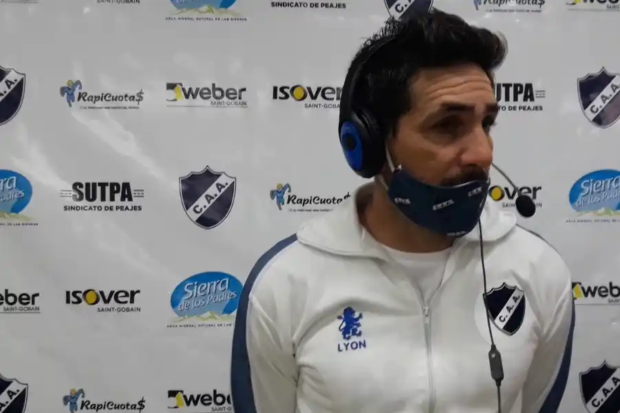 Gastón Coyette: “No se vio mucho de lo que queremos intentar”