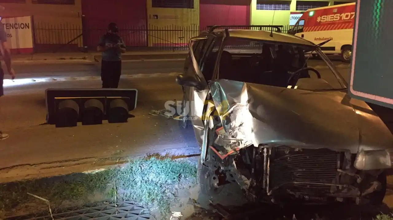 Venado Tuerto: violento accidente en Ruta 8 e Iturraspe