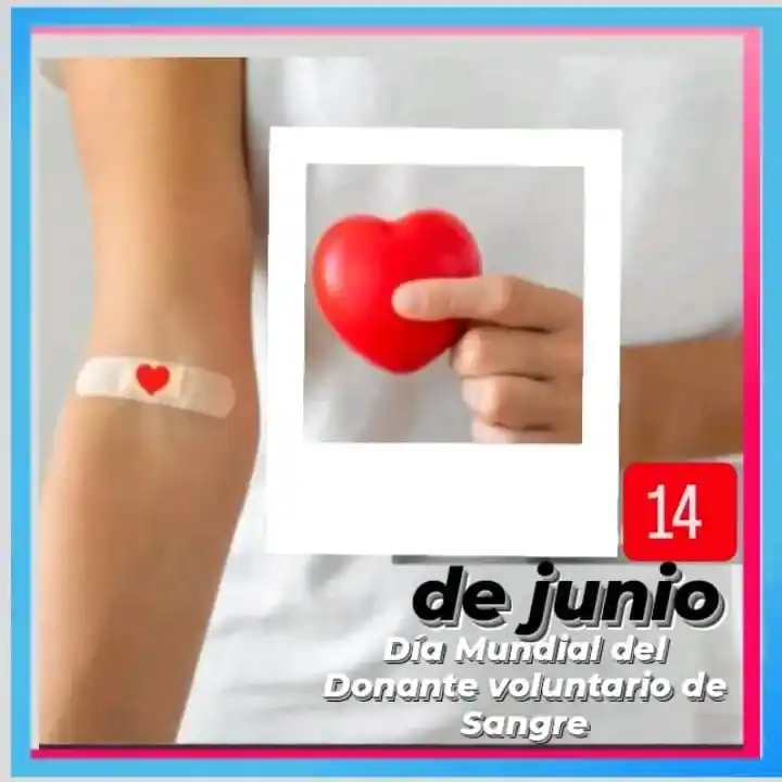 Cada 14 de junio se conmemora el día del donante de sangre para concientizar la importancia de la acción