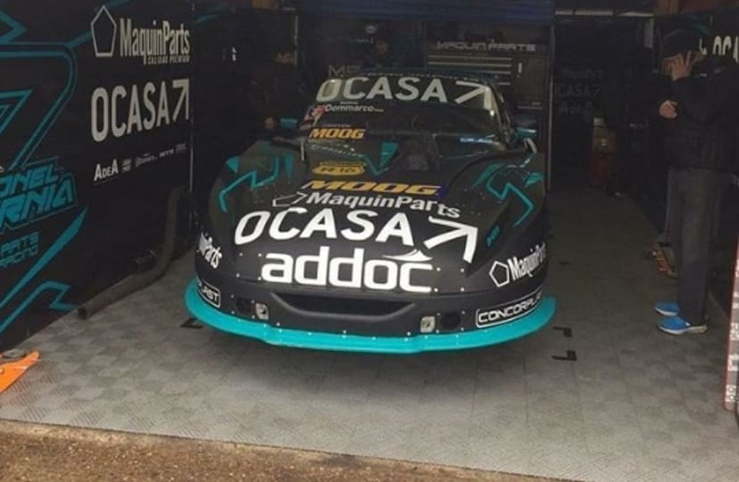 Ardusso hizo la pole y fue escoltado por Pernía