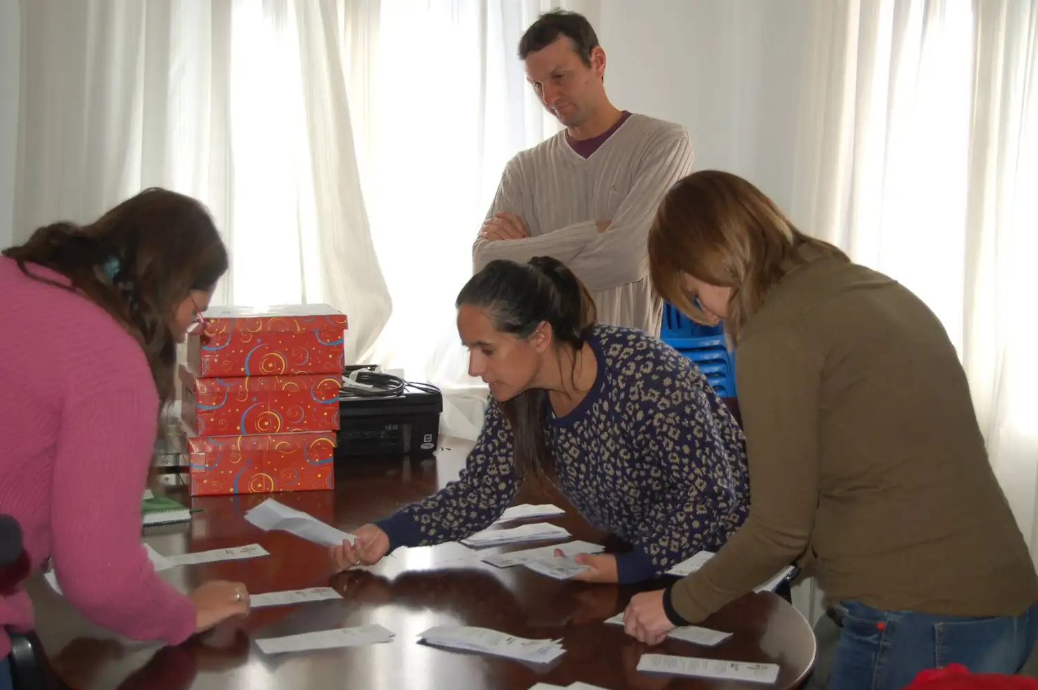 Los vecinos participaron en la elección para nominar el nuevo barrio y la plaza