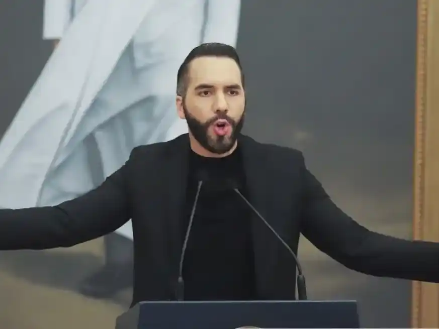 Presidente de El Salvador, Nayib Bukele.