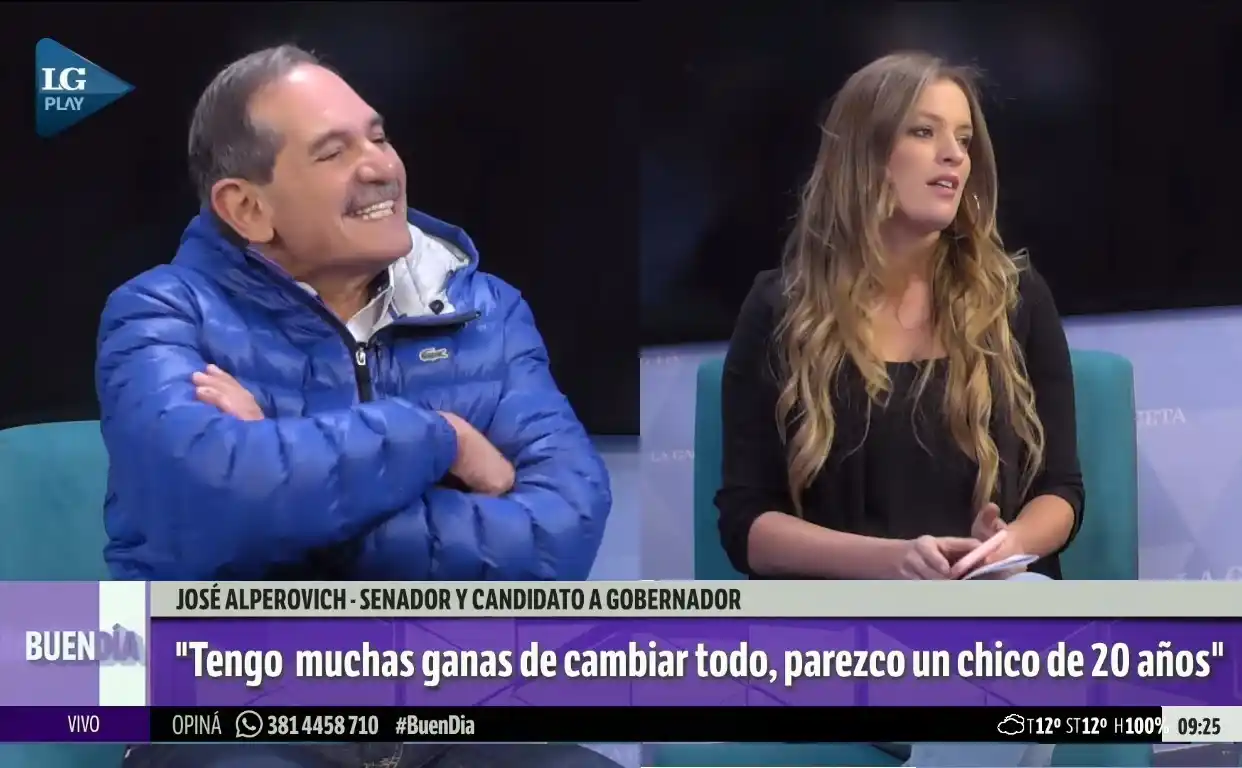La vez que Alperovich acosó a una periodista en televisión