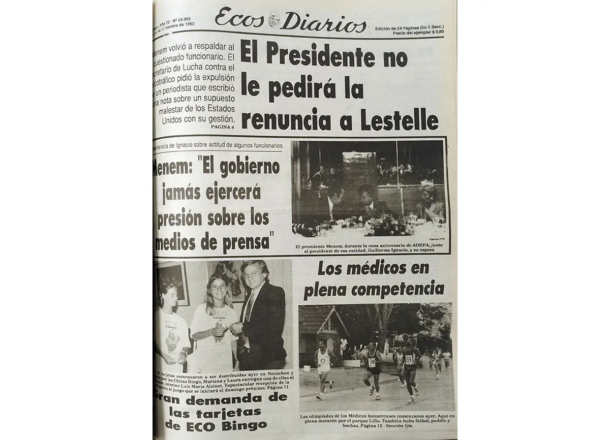 Martes 15 de diciembre de 1992